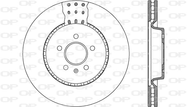 OPEN PARTS Тормозной диск BDR2618.20